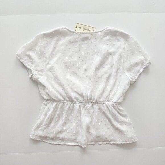 NO COMMENT Wrap Top - Picture 3 of 8